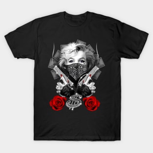 Marilyn Gangsta T-Shirt